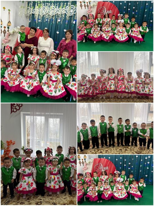 Халықаралық 8-наурыз  мерекесіне "Балауса" аралас кіші тобы "Ана гүл, ана-өмір шуағы" атты ертеңгілігі өткізілді.